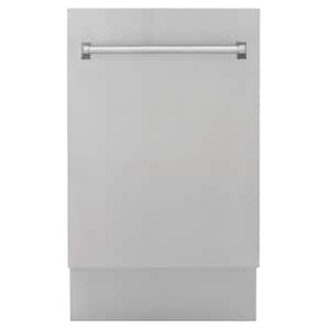Tallac Series 18 in. Top Control 8-Cycle Tall Tub Dishwasher with 3rd Rack in Stainless Steel