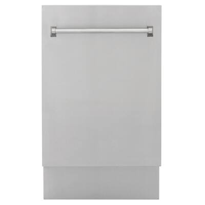 18" Compact 3rd Rack Top Control Dishwasher in Stainless Steel, 51dBa