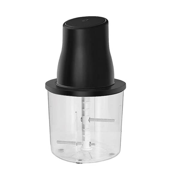 Electric Meat Shredder with Wire Cutting Knife and S-Blades for Chicken, Fruits, Vegetables, Nuts - 250W Motor, Black