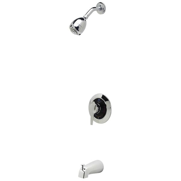 Zurn Temp-Gard Single-Handle 1-Spray Shower Faucet in Chrome