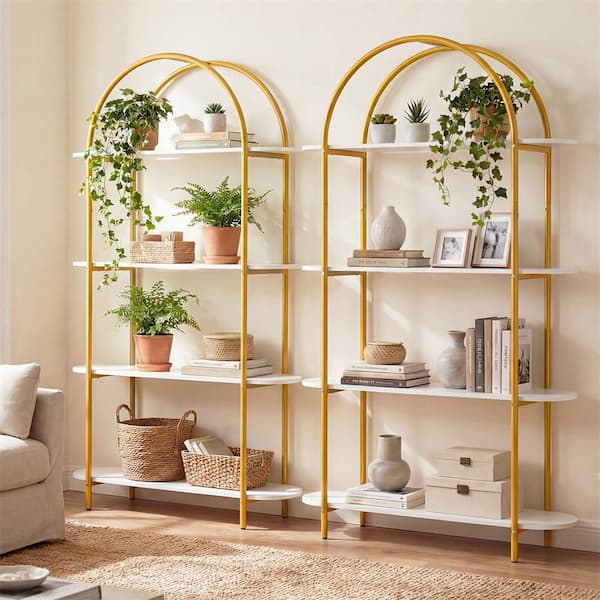 Signature DESIGN BY ASHLEY Ryandale 72.5 in. Tall Antique Brass