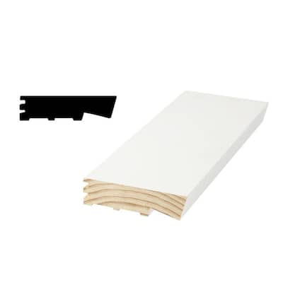 WG WDS2 1-1/4 in. x 4-3/4 in. x 96 in. Primed Finger-Jointed Pine Sill Moulding