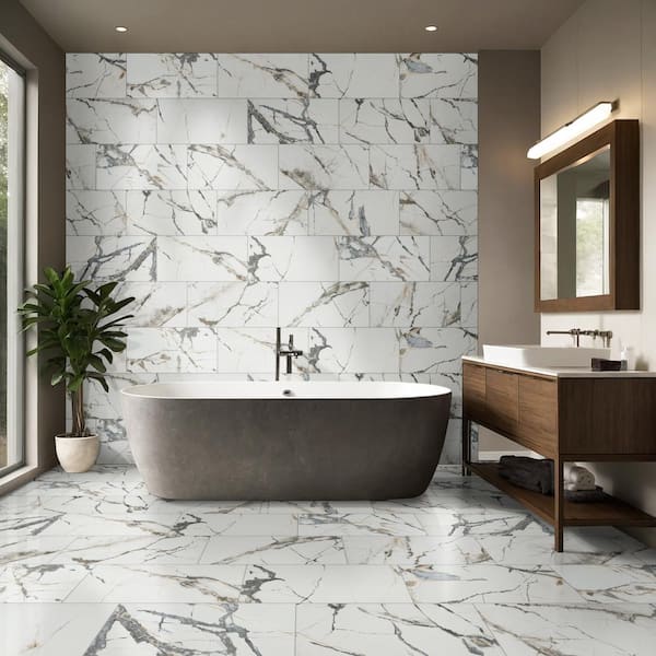 Take Home Tile Sample-Avalon 4 in. x 4 in. Matte Porcelain Floor and Wall Tile