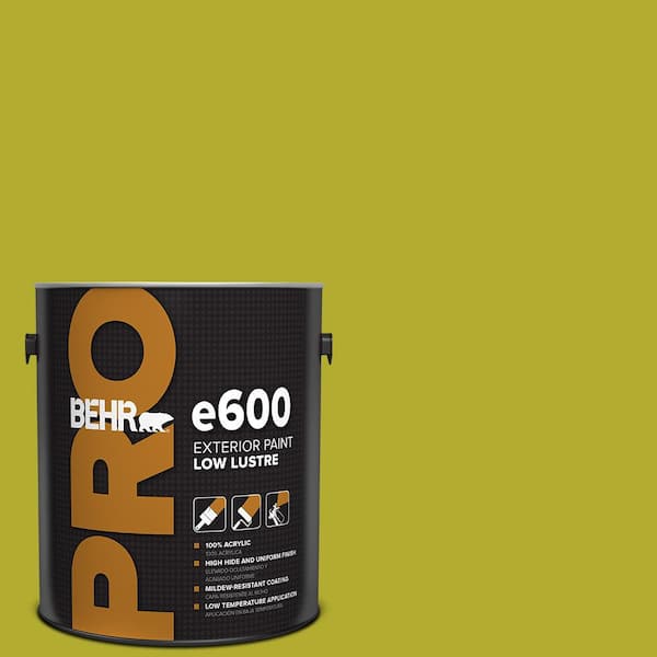 BEHR PRO 1 gal. #P340-6 Green Neon Low Luster Exterior Paint