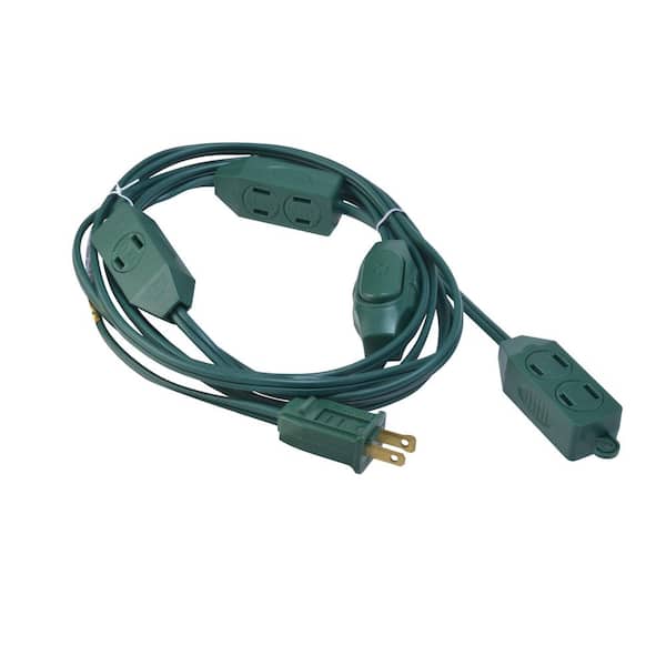 Ideas In Life Extension Cord Protector for Outdoor Cables Protect  Connections Green