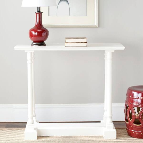 Safavieh Regan Distressed Cream Console Table