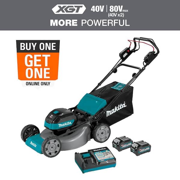 40V max XGT Brushless Cordless 21 in. Walk Behind Self-Propelled Commercial Lawn Mower Kit (4.0Ah)