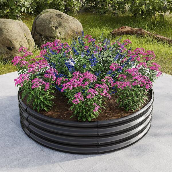 2 PCS Metal Outdoor Planter Raised Garden Bed for Vegetables 2 PCS Metal Outdoor Planter Raised Garden Bed for Vegetables