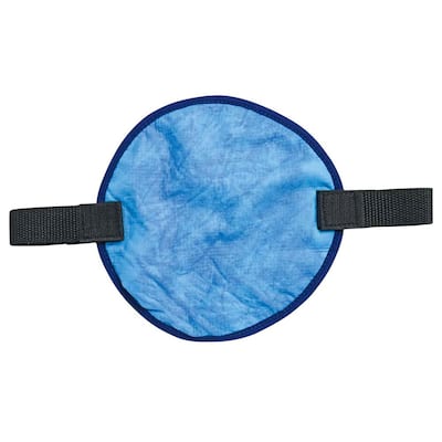 Chill-Its Blue Evaporative Hard Hat Pad with Cooling Towel