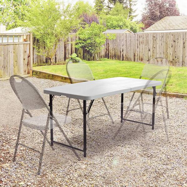 High top deals folding table