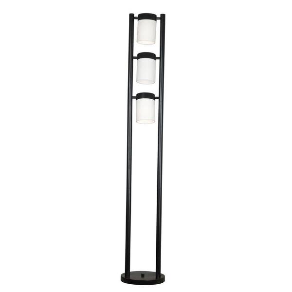 Kenroy Home Matinee 66 in. Graphite Floor Lamp