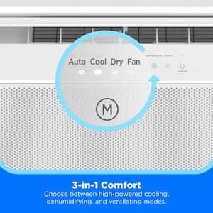 10,000 BTU 115-Volt U Plus Shaped Smart Inverter Window Air Conditioner Wi-Fi, for up to 450 sq. ft. Energy Star