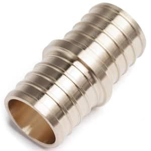 1 in. Brass PEX Barb Coupling Fitting (5-Pack)