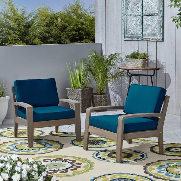 dark teal patio cushions