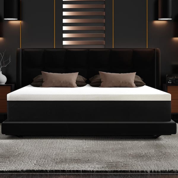 Twolike Full Medium Memory Foam 10 in. Bed-in-a-Box Mattress