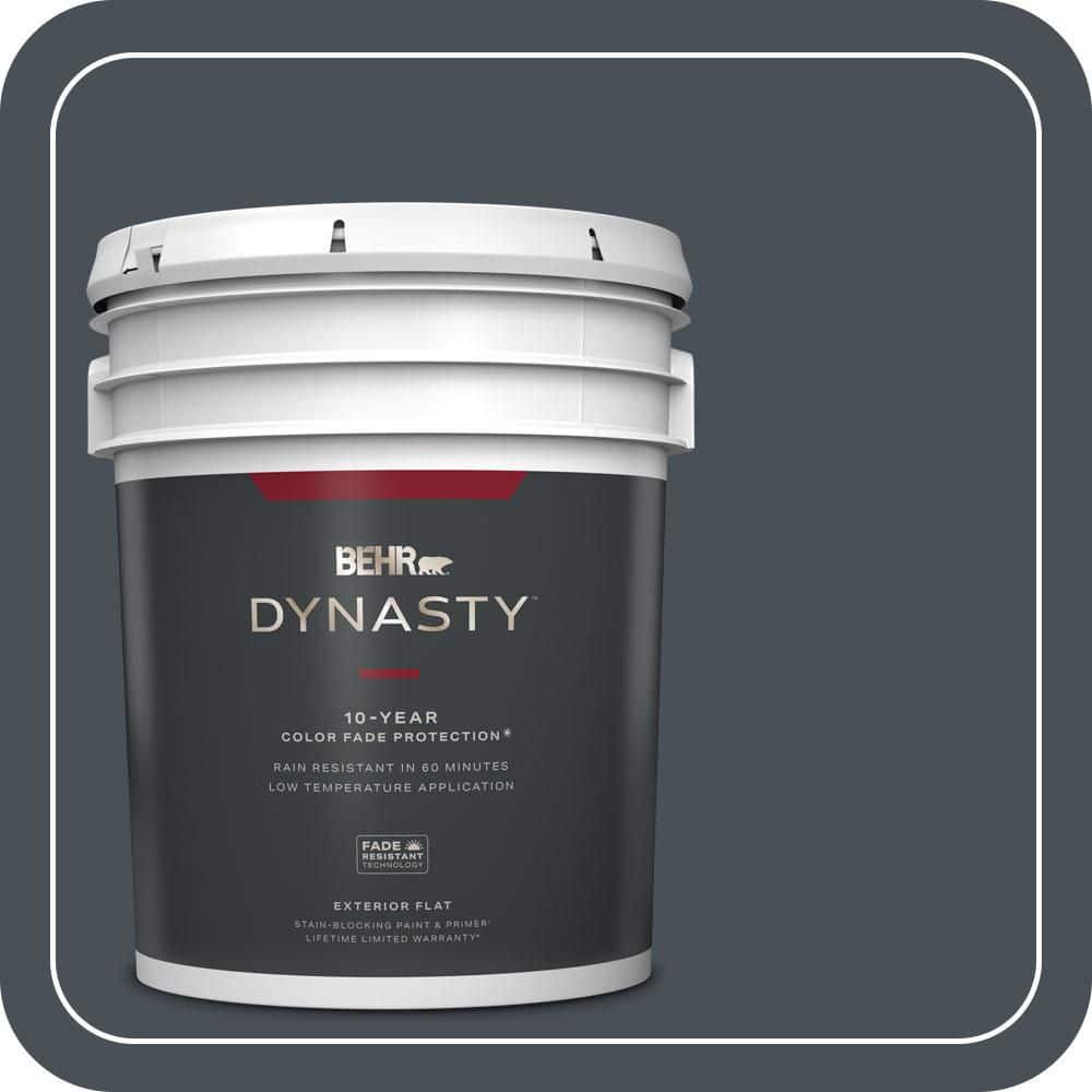 5 gal. #T15-2 Seared Gray Flat Exterior Stain-Blocking Paint & Primer price history on PriceWatchPro