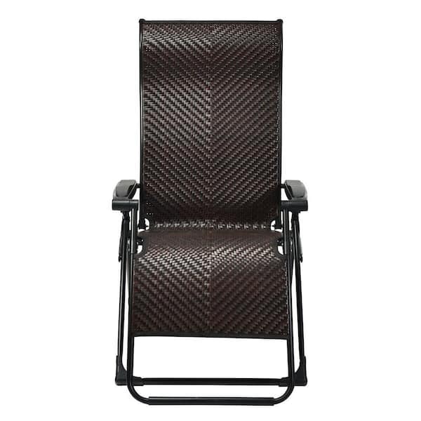 Rattan zero best sale gravity chair