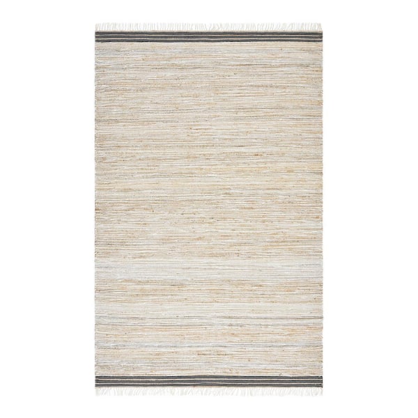 Solo Rugs Transitional Jute Natural 5 ft. x 8 ft. Area Rug
