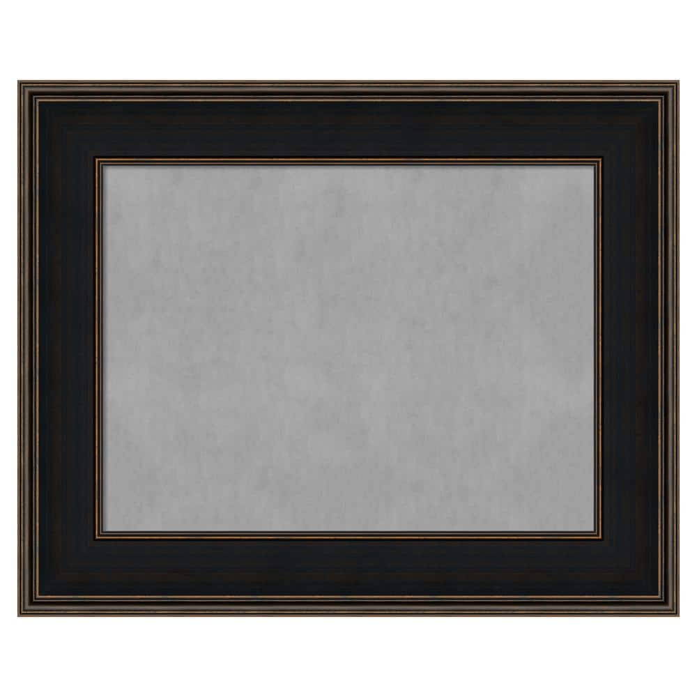 Mezzanine Espresso 32 in. x 26 in. Framed Magnetic Board price history on PriceWatchPro