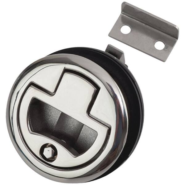 thumbnail image 2 of Marine Boat Door Catch Latch - 316 Stainless Steel 55mm Twist Lock For Boats & Cabinets 2 of 9