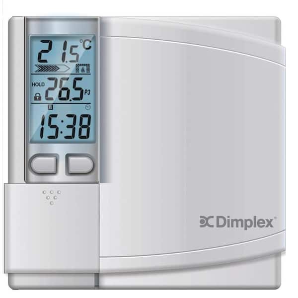 Dimplex Single Pole Digital Non-Programmable Thermostat in White