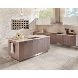 Rug Bianco 18 in. x 18 in. Glazed Porcelain Floor and Wall Tile (26 cases/409.5 sq. ft./pallet)