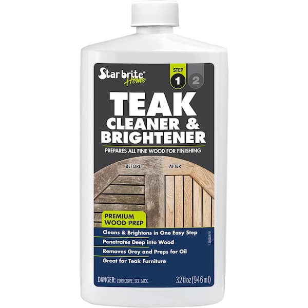 Star Brite 32 Oz Teak Cleaner, How To Remove Paint From Teak Furniture