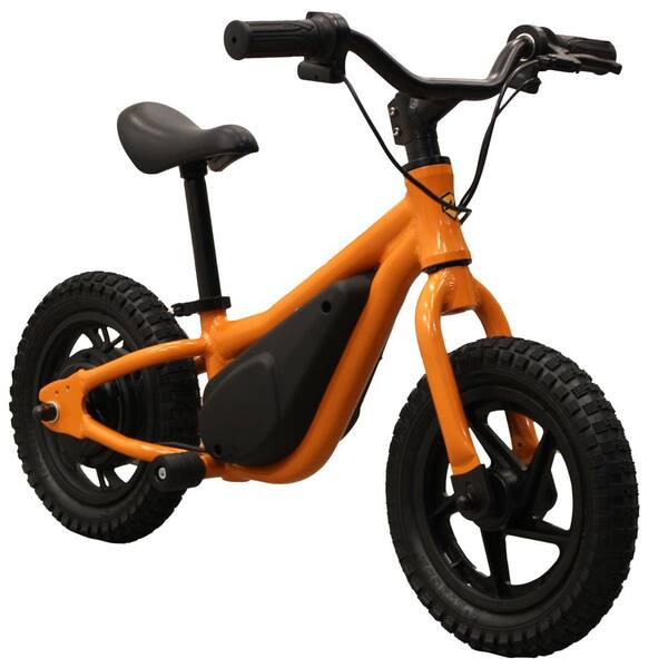 orange mountain bike seat