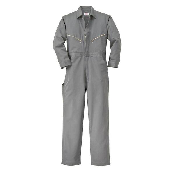 Walls Twill Non-Insulated 46 in. Regular Long Sleeve Coverall in Gray