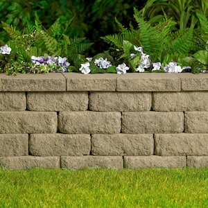 4 in. H x 11.63 in. W x 6.75 in. L Savannah Retaining Wall Block ( 144 Pieces/ 46.6 Sq. ft./ Pallet)