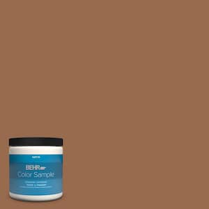 BEHR DYNASTY 8 oz. #290F-4 Cliff Rock Matte Stain-Blocking  Interior/Exterior Paint and Primer Sample DY60316 - The Home Depot