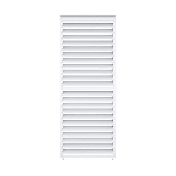 Mirador 111 White Adjustable 3 X 7.8 Ft. Aluminum Side Wall Accessory 