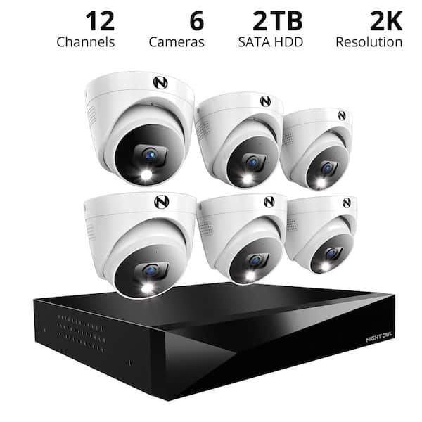 Night Owl 12-Channel Wired DVR Security System with 2TB Hard Drive