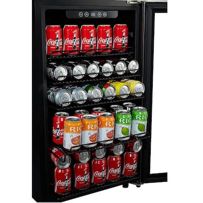 150-Can Beverage Refrigerator Stainless Steel Touch Control