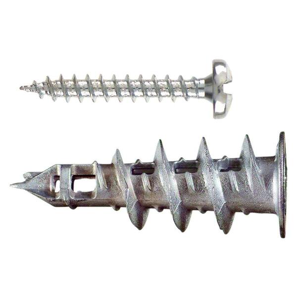 Details about   Drywall and Wall Anchors E8 13X31mm 3 Tip Zinc Alloy Plugs and Screws 200Pcs