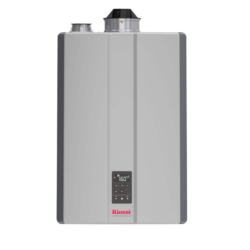 Rinnai i090SN Caldera de gas condensador, calentador de gas natural para  todo el hogar con diseño que ahorra espacio y características inteligentes,  (90 K BTU) : Herramientas y Mejoras del Hogar 