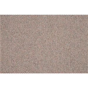 Four Square - Prairie - Beige 13.2 ft. 56 oz. Wool Berber Installed Carpet