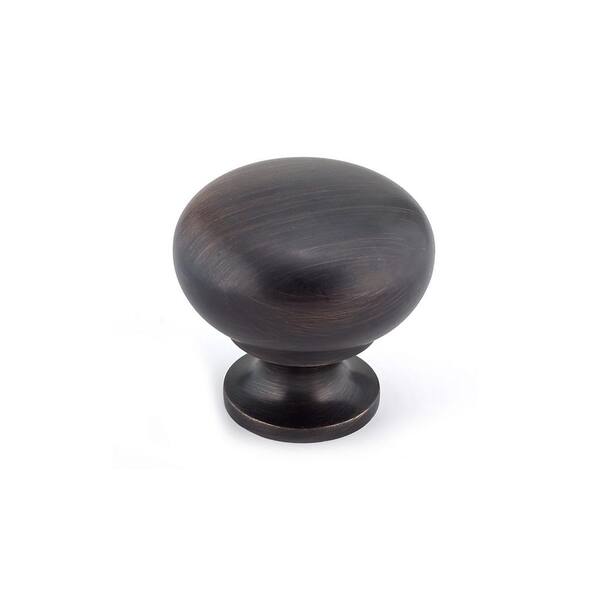 thumbnail image 2 of Hickory Hardware Zephyr 1" Round Cabinet Knob – Oil Rubbed Bronze – P2286-OBH 2 of 3