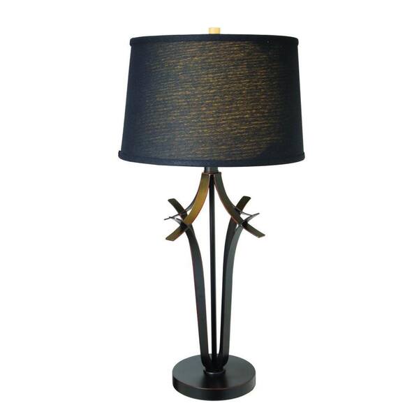 Filament Design 32.5 in. Antique Bronze Table Lamp