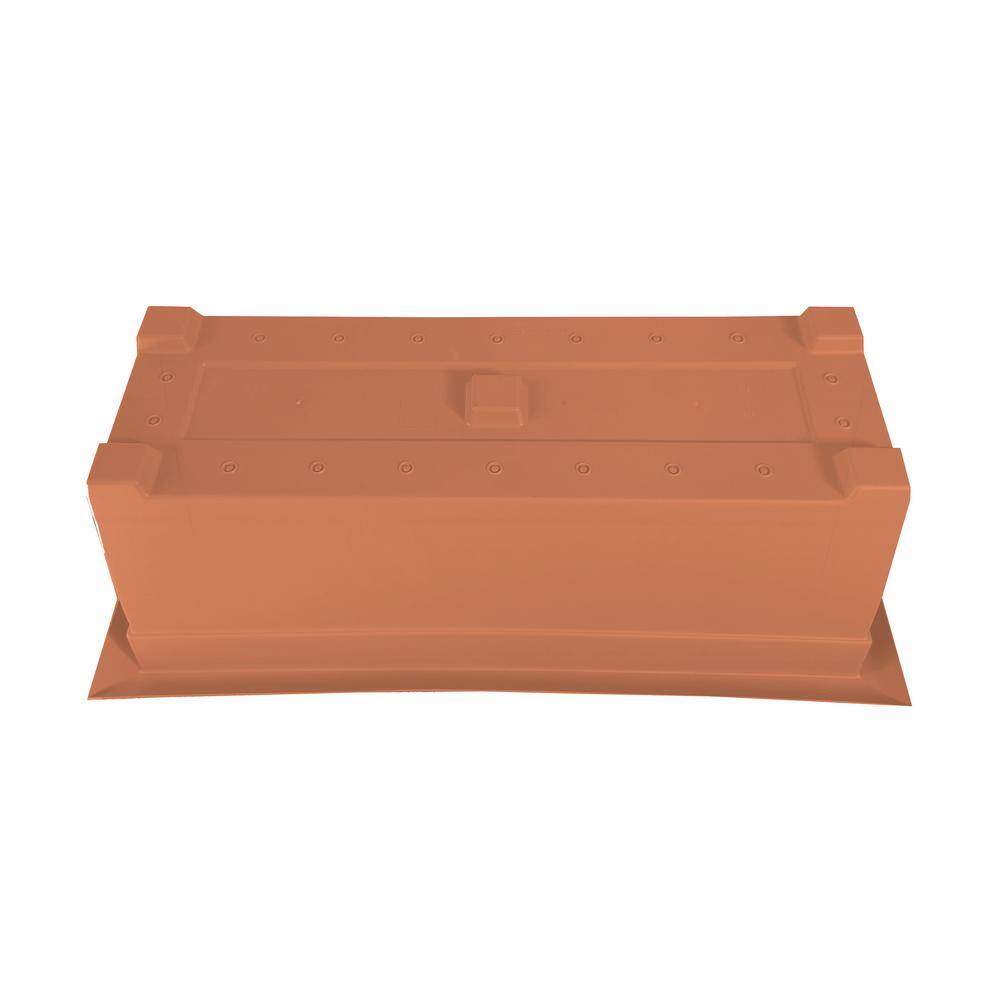 Dayton Coral Recycled Plastic Deck Box Planter