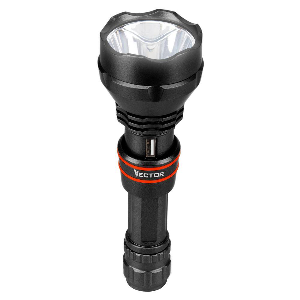  Outdoor LED Strong Flashlight, Ultra Bright Long-Range Home  Emergency Charging with Zoom, USB Direct Charging Outdoor Tightly  Waterproof with Five Types of Lighting # : Tools & Home Improvement