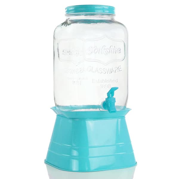 9 Drink Dispensers That Are Ready for Outdoor Parties  Mason jar drinks,  Mason jar drink dispenser, Glass mason jars