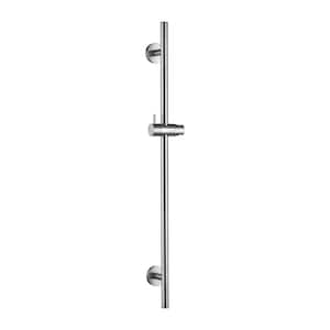 30 in. Adjustable Slide Bar for Handheld Showerheads in Brushed Nickel