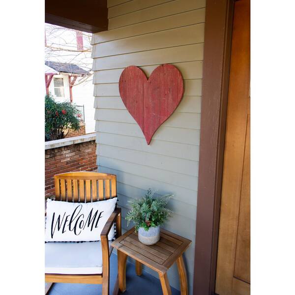 Carol Braden, LLC. Wooden Heart Wall Decor
