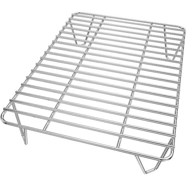 Steel Warming Rack for Green Mountain Grill Davy Crockett Pellet Grill Upper Rack Doubled Cooking Space 1 Piece