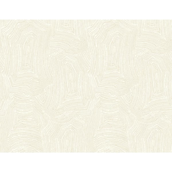 Seabrook Designs 60.75 sq. ft. Metallic Linen Radcliffe Abstract Paper Unpasted Wallpaper Roll