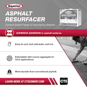 25 lbs. Asphalt Resurfacer