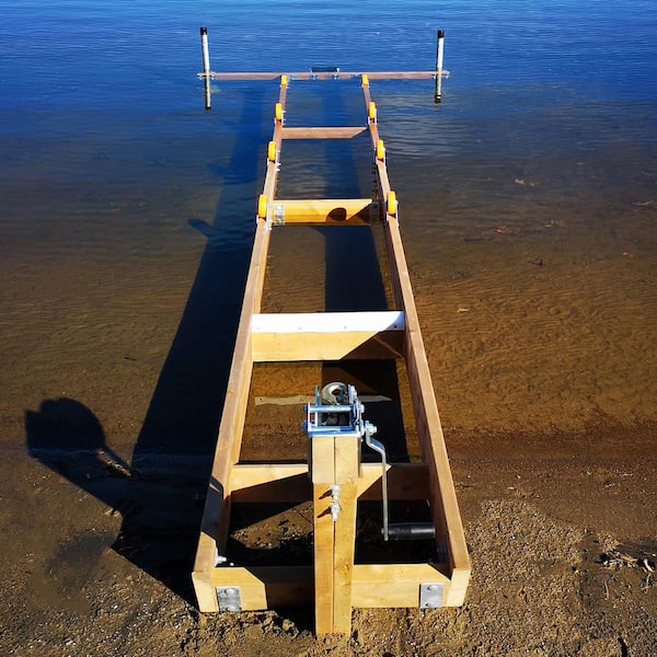 Multinautic Boat Ramp Kit for craft up to 1,200 lbs.