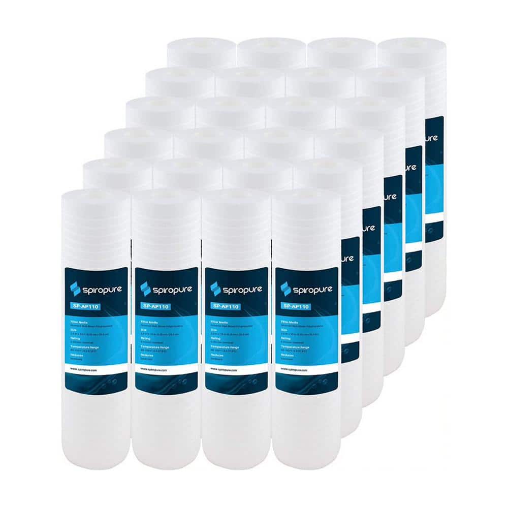 SPIROPURE Water Filter Replacement Water Filter Cartridge (24Pack