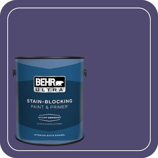 BEHR ULTRA 1 gal. #T11-12 Harajuku Girl Extra Durable Satin Enamel Interior Paint & Primer